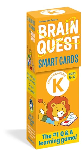 Brain Quest Kindergarten Smart Cards Revised 5th Edition: Ages 5-6 (Brain Quest Smart Cards) von Workman Publishing